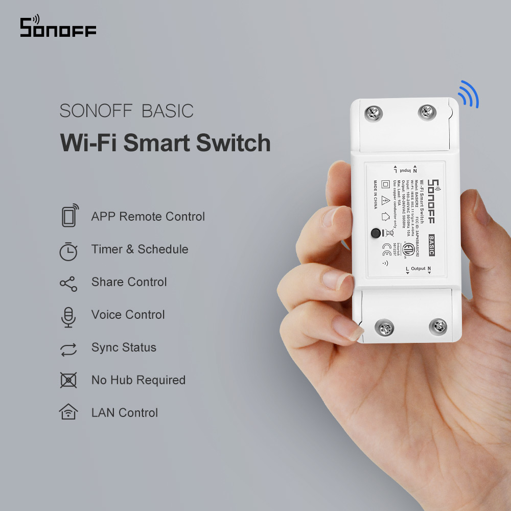 Smart Home Miniature - Itead SONOFF Basic R2 Mini DIY