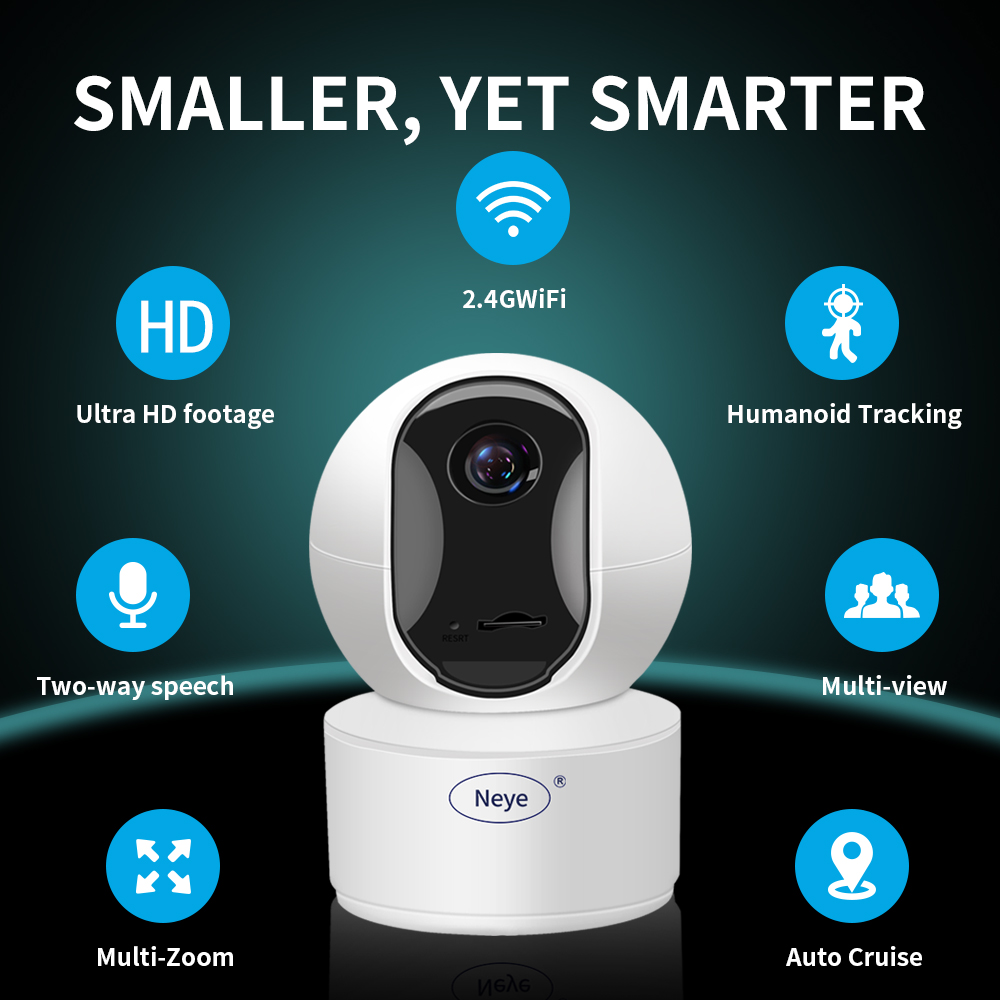 Smart Home Camera Ezviz - 8MP กล้อง5X ในร่มระบบรักษาความปลอดภัยระบบ WiFi 4K กล้อง