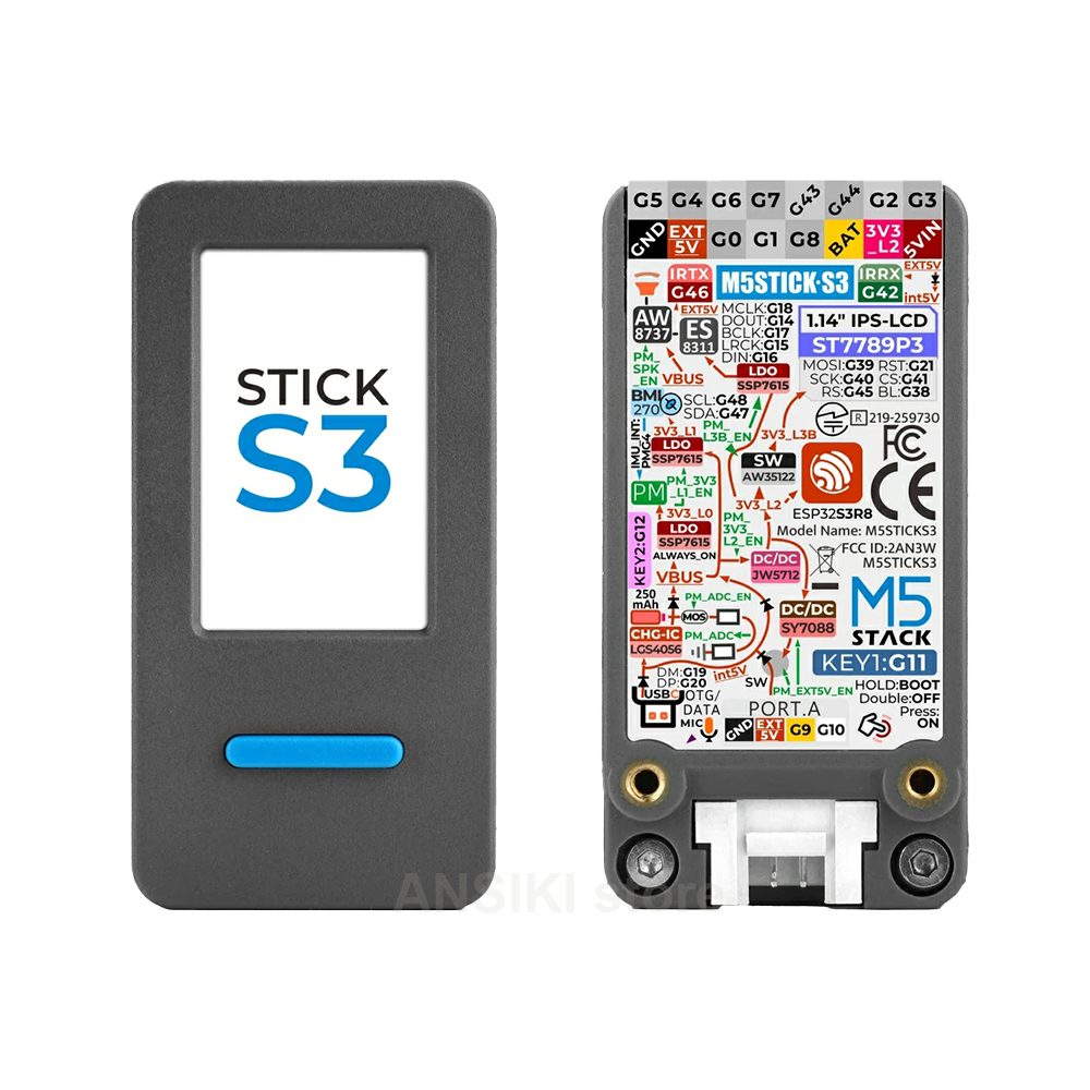 Smart Home Matter - M5Stack M5StickS3 ESP32-S3 ชุดพัฒนา IoT แบบพกพาพร้อมหน้าจอสำหรับควบคุม