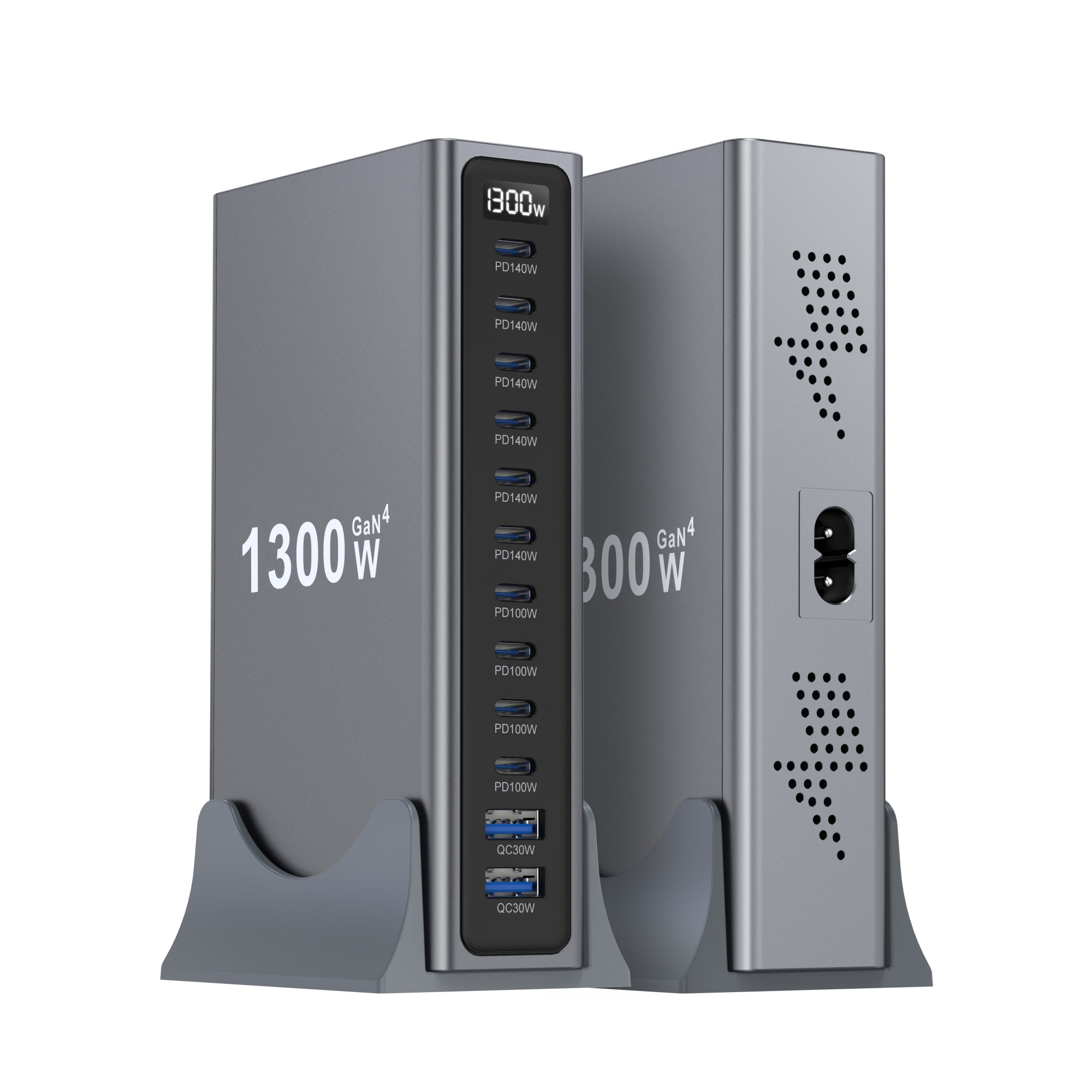 Smart Home Hub 2 - สถานีชาร์จ GaN IV 1300W แบบ 12