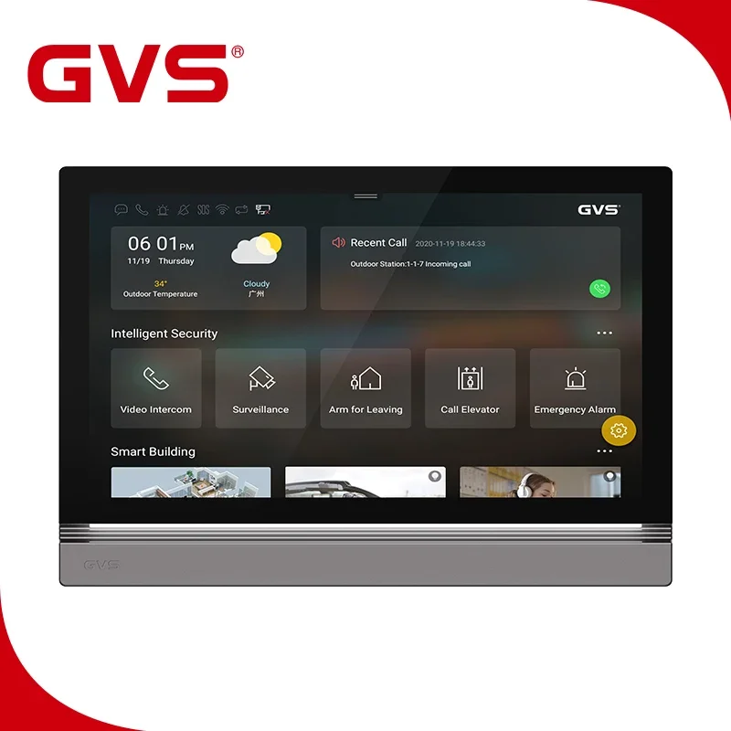 Smart Home Control Panel - แผงควบคุม KNX แบบสัมผัสใหม่ รองรับฟังก์ชันครบถ้วนของระบบบ้านอัจฉริยะ KNX และระบบควบคุมการเข้าออกด้วยวิดีโออินเตอร์คอม