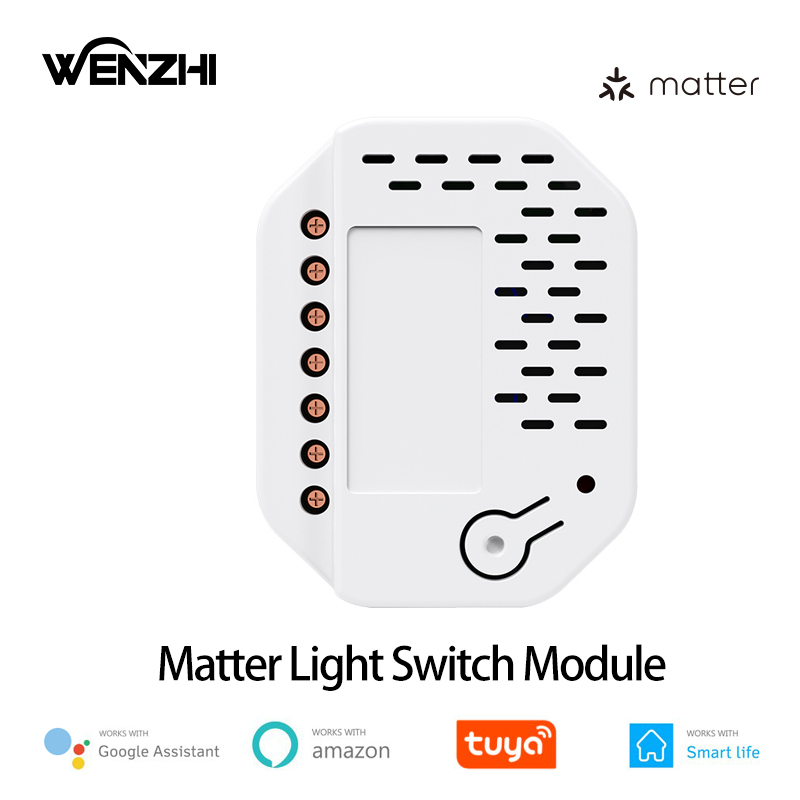 Smart Home Matter - โมดูลสวิตช์ไฟ Matter แบบ 2 ช่อง รีเลย์