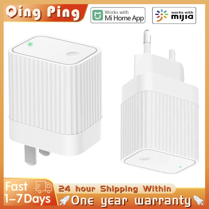 Smart Home Hub 2 - Qingping บลูทูธเกตเวย์ Qingping ฮับ WiFi ระยะไกลดูข้อมูลย่อยอุปกรณ์เชื่อมต่ออัจฉริยะอุปกรณ์บ้านสำหรับ