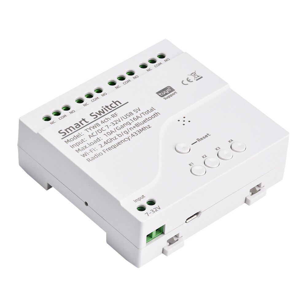 Smart Home Control Panel - รีเลย์ WiFi อัจฉริยะ DC 5V-32V โมดูล5V