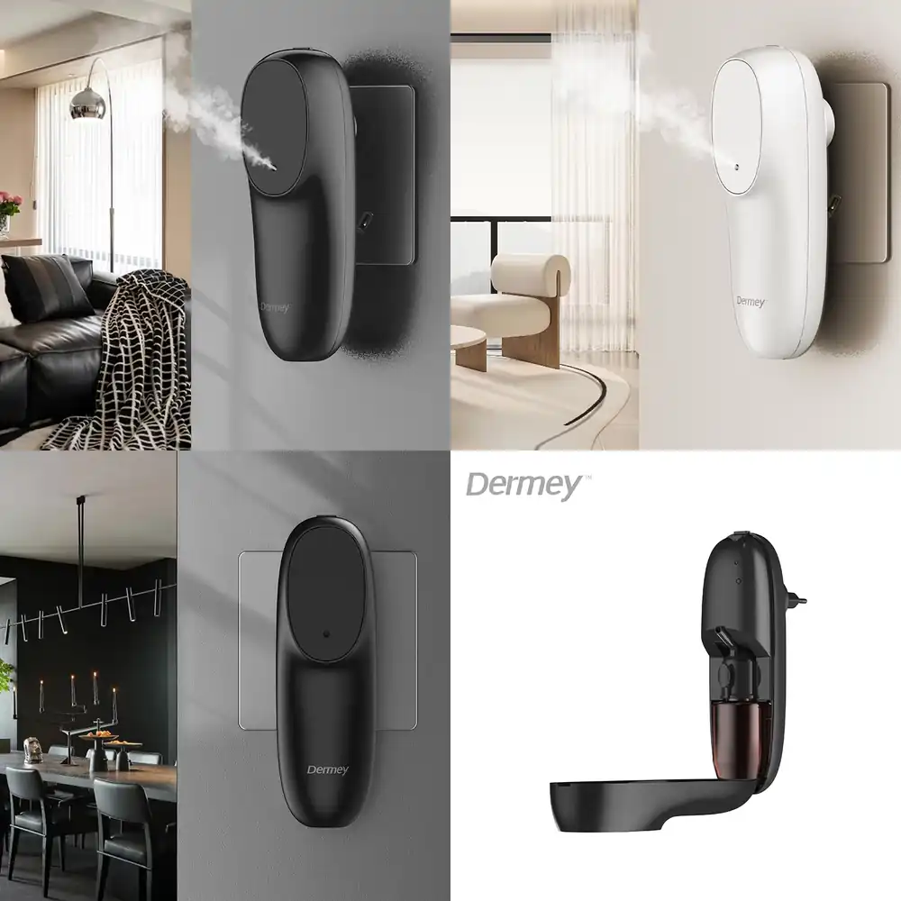Smart Home Uses - เครื่องกระจายกลิ่นไฟฟ้าพร้อมบลูทูธ ควบคุมผ่านแอปสมาร์ทโฟน รับประกัน 1 ปี สำหรับใช้ในบ้าน