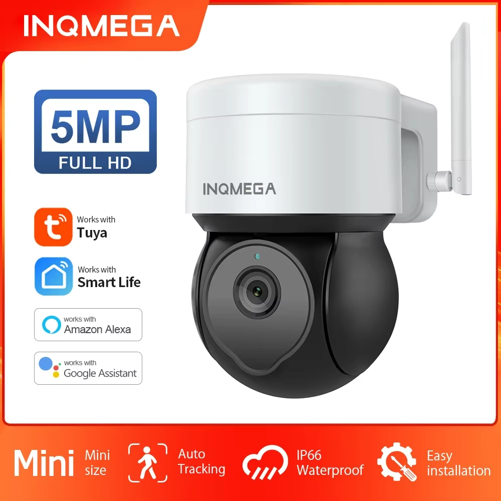 Smart Home Camera Ezviz - INQMEGA 5MP Tuya กล้อง PTZ กลางแจ้ง