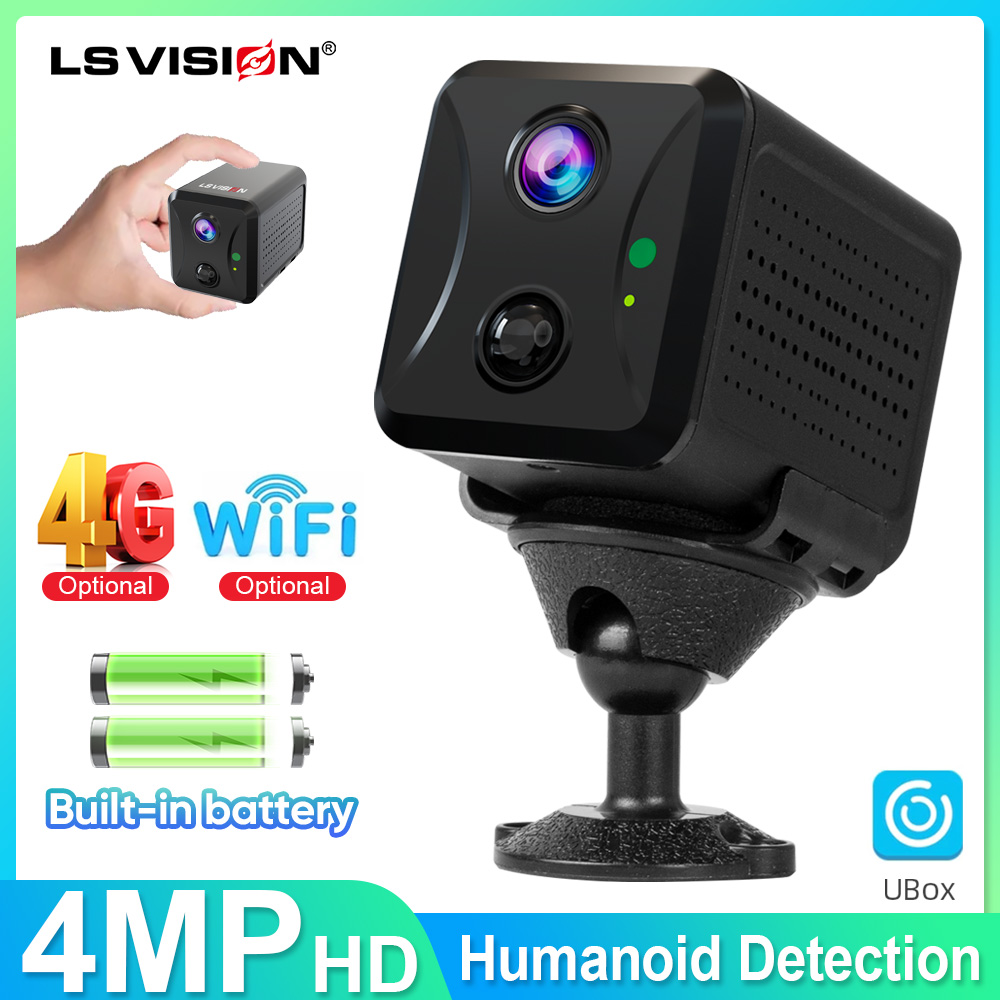 Smart Home Camera Ezviz - LS VISION มินิกล้อง 4g กล้องวงจรปิด 5mp