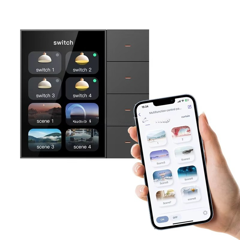 Smart Home Control Panel - สวิตช์อัจฉริยะ F3 Pro หน้าจอสัมผัส IPS ขนาด