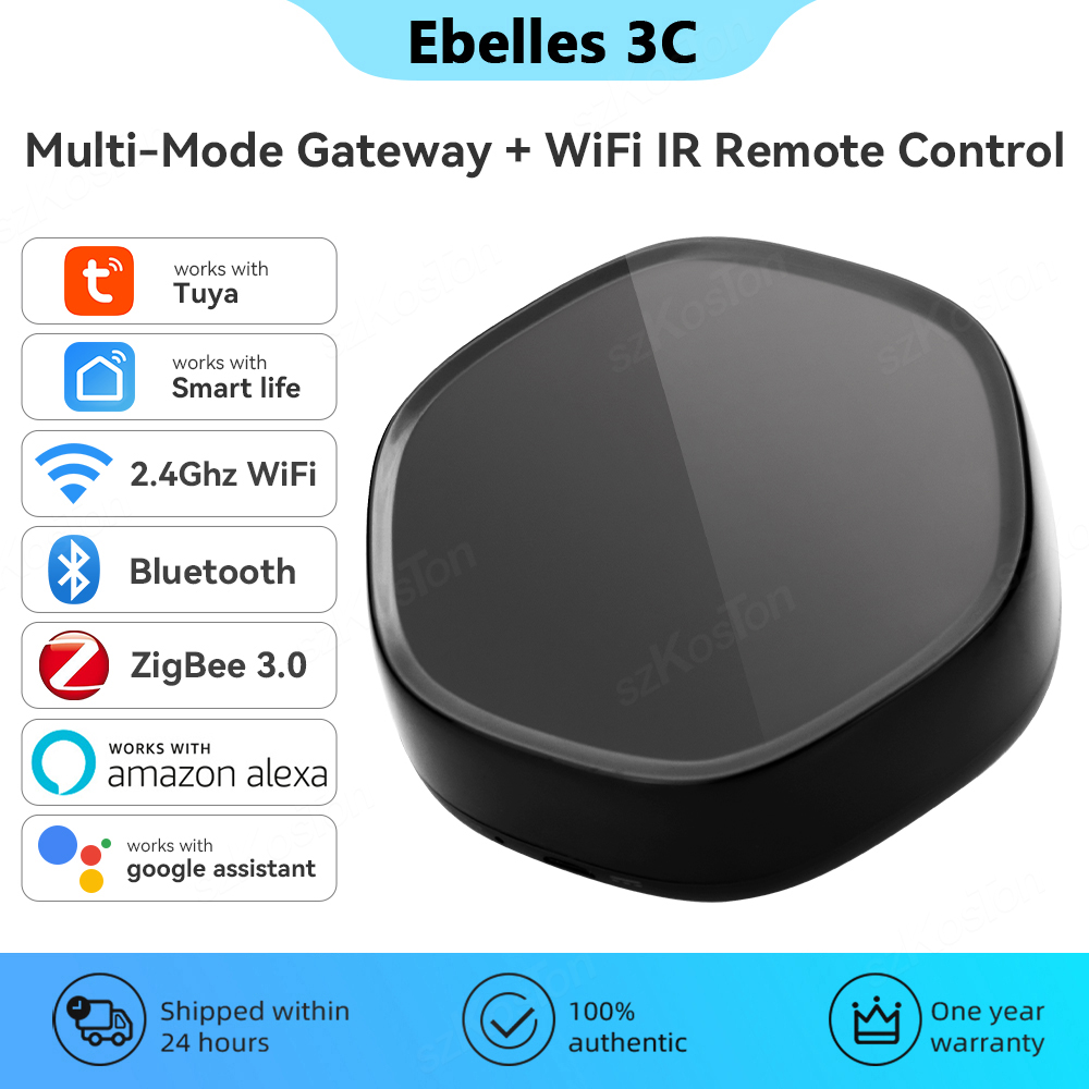Smart Home Control Panel - Tuya สมาร์ทโฮม Multimode Gateway ที่มี IR