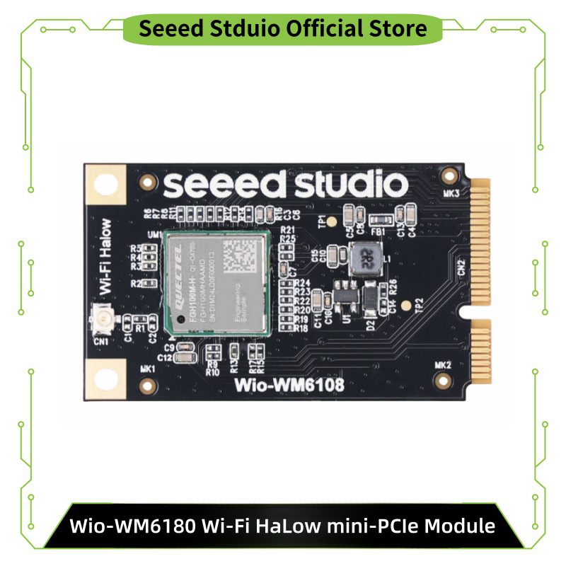 Smart Home Miniature - โมดูล Wio-WM6108 Wi-Fi HaLow Mini PCIe