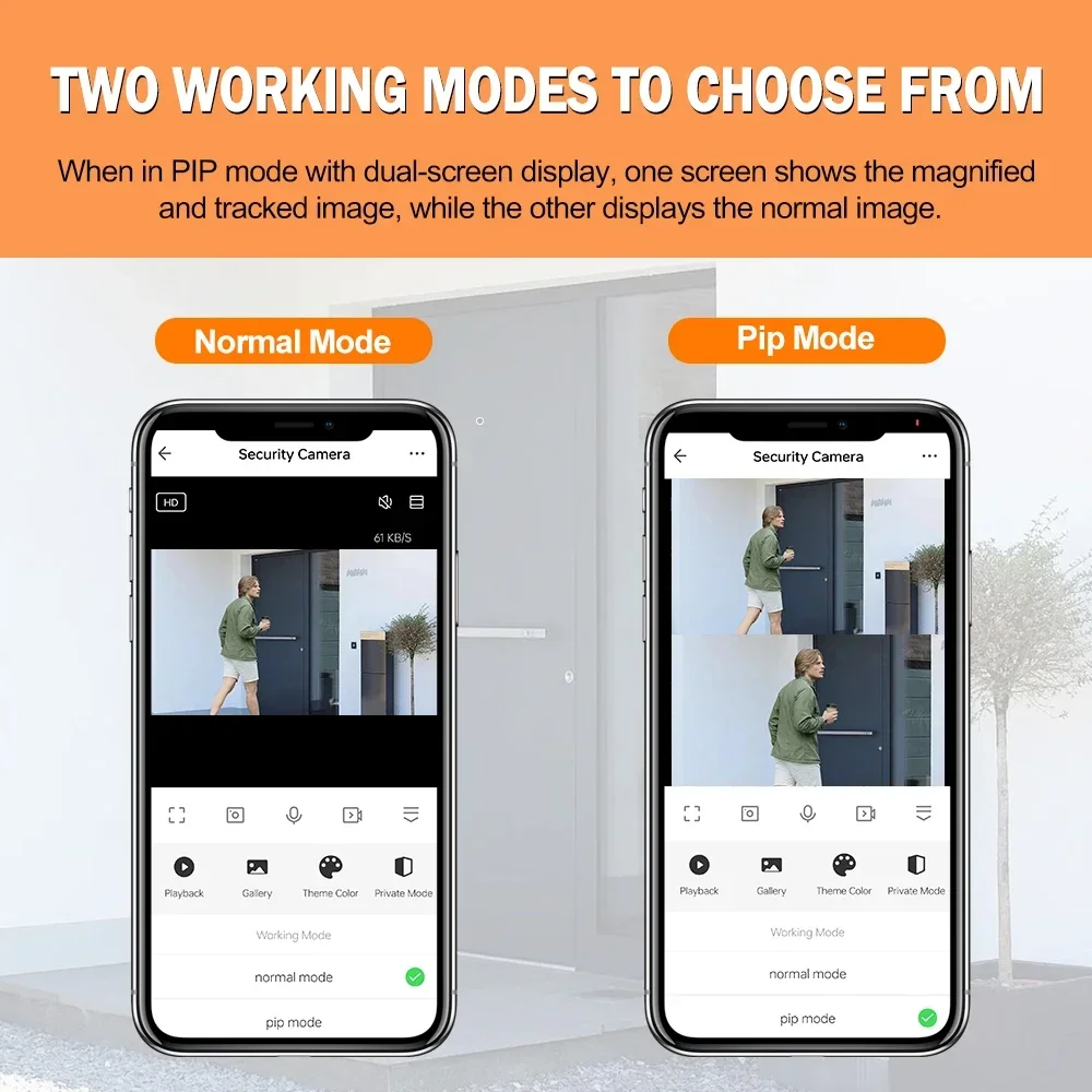 กล้องดูผ่านประตู 3MP HD 2.4G/5 - Smart Home Camera Ezviz บทวิจารณ์และราคา