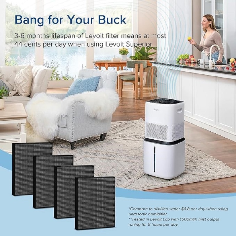 ไส้กรองเปลี่ยน 4 ชิ้น สำหรับเค - Smart Humidifier บทวิจารณ์และราคา