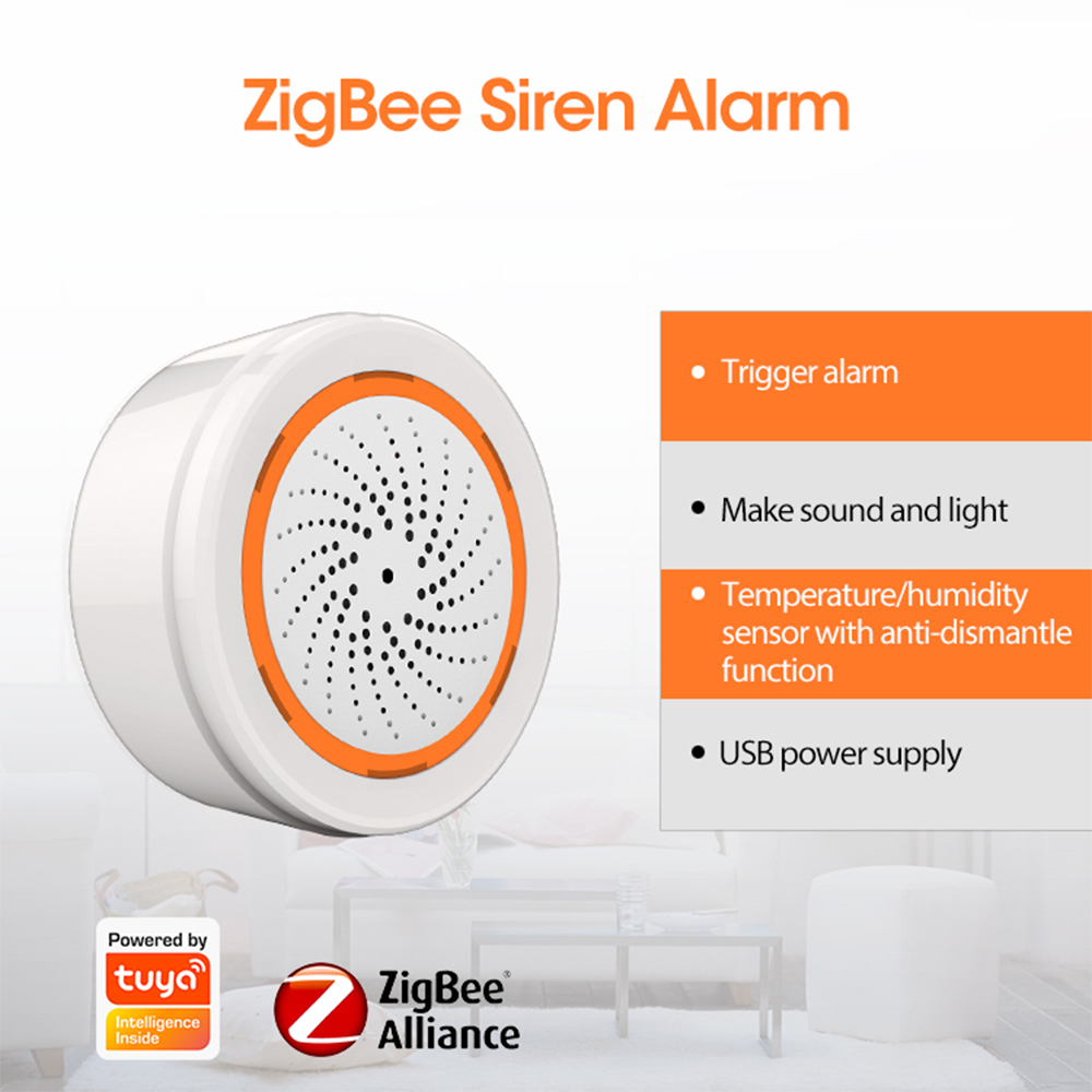 NEO-Tuya Zigbee ไซเรนเกตเวย์เซ - Smart Home Hub 2 บทวิจารณ์และราคา