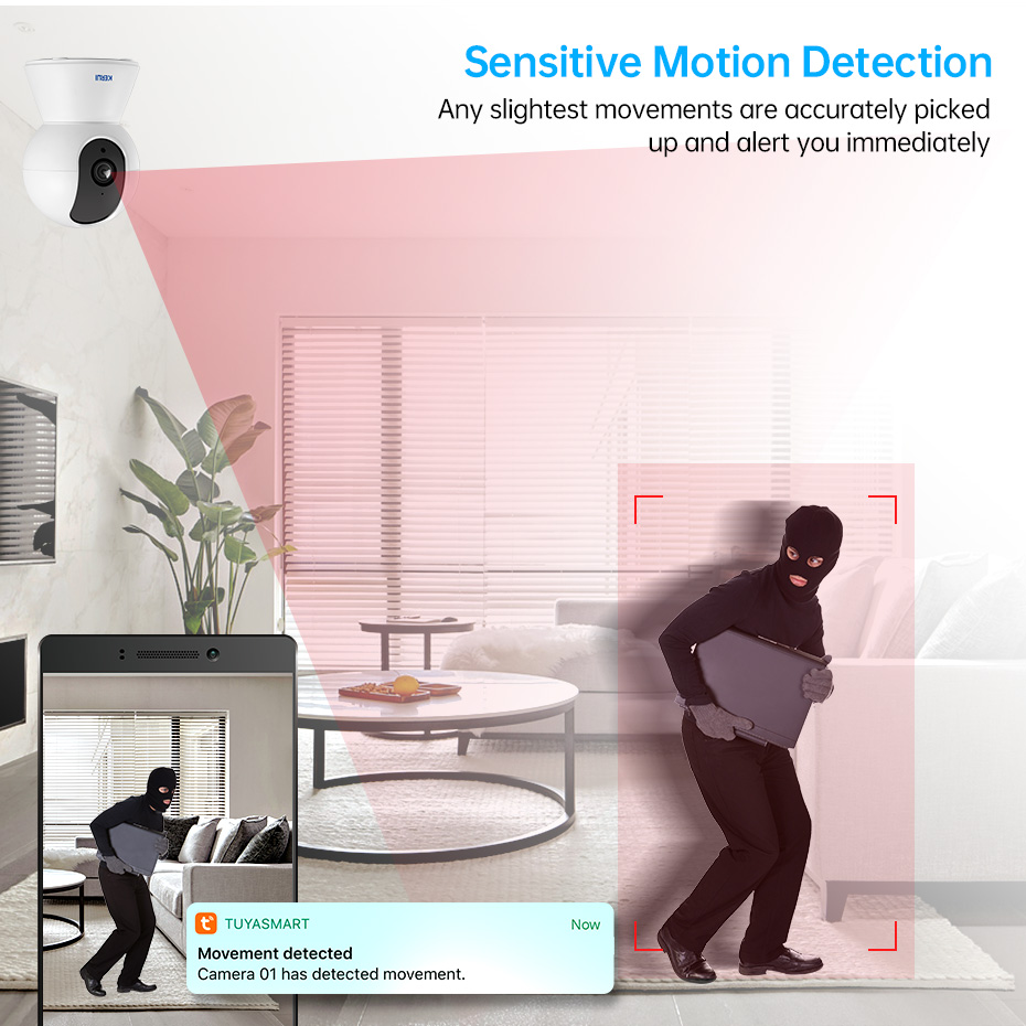 KERUI 4K 8MP Tuyaสมาร์ทMini Wi - Smart Home Camera Ezviz บทวิจารณ์และราคา