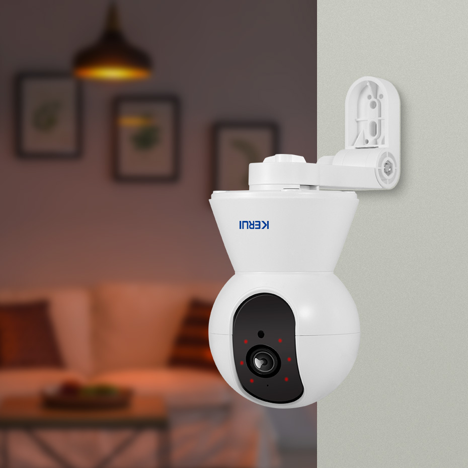 KERUI 4K 8MP Tuyaสมาร์ทMini Wi - Smart Home Camera Ezviz บทวิจารณ์และราคา