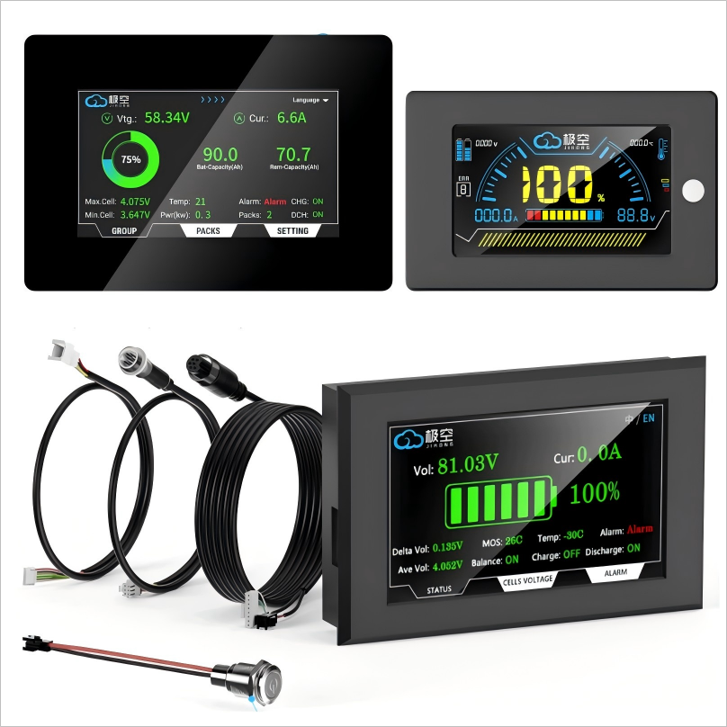 จอแสดงผล LCD JIKONG JK BMS ขนา - Smart Energy Monitor บทวิจารณ์และราคา