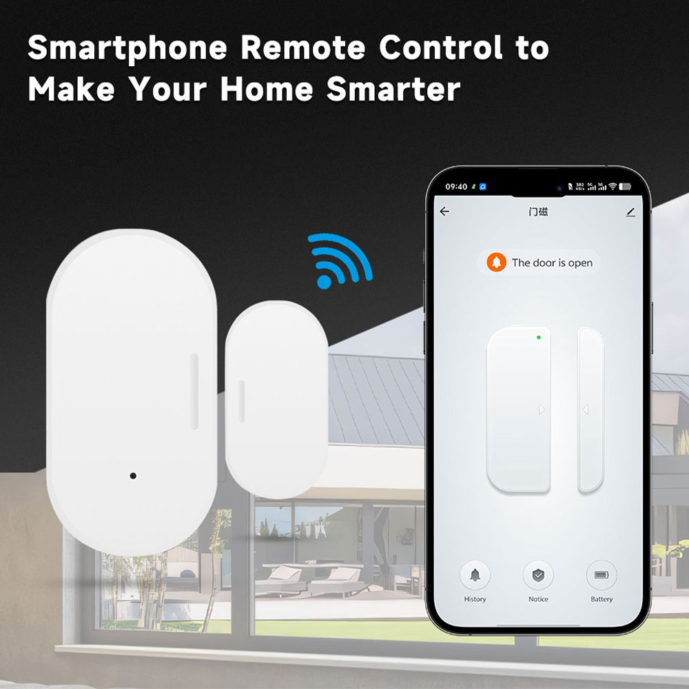เซ็นเซอร์ประตูหน้าต่าง Zigbee  - Smart Home Miniature บทวิจารณ์และราคา