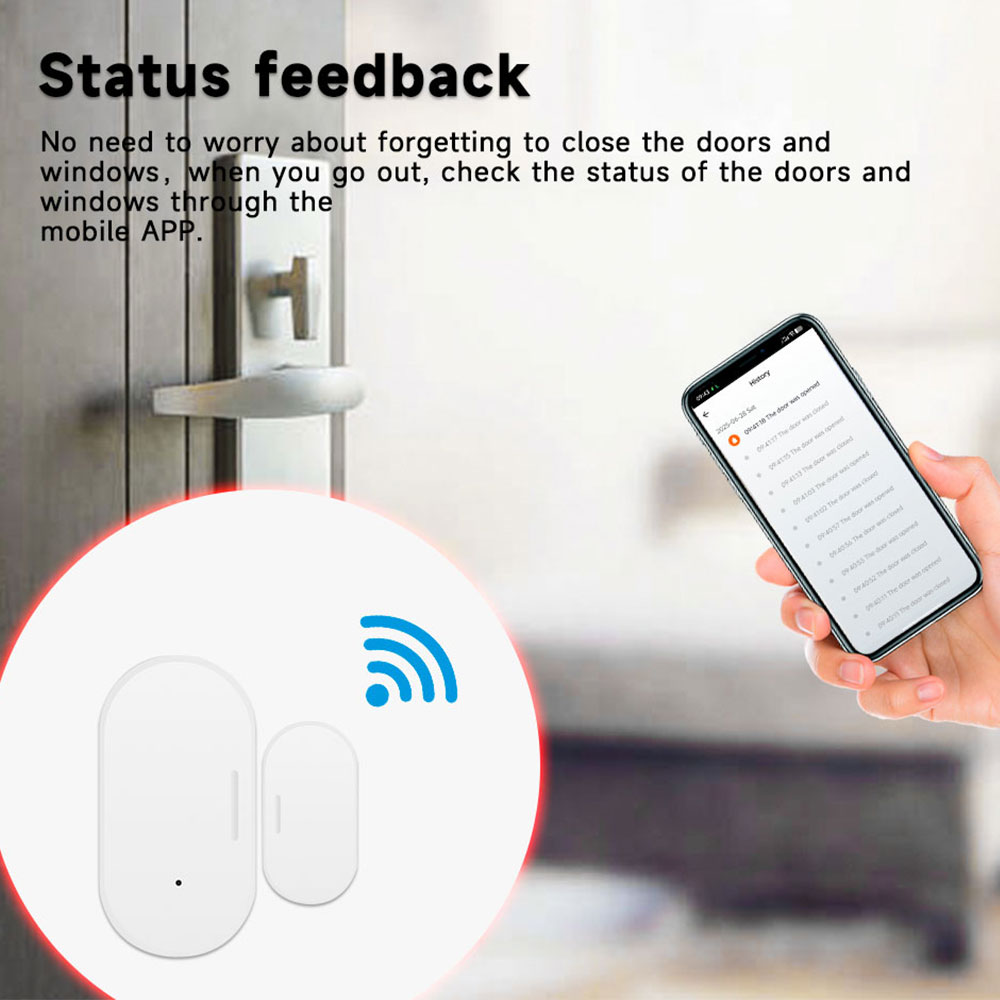 เซ็นเซอร์ประตูหน้าต่าง Zigbee  - Smart Home Miniature บทวิจารณ์และราคา