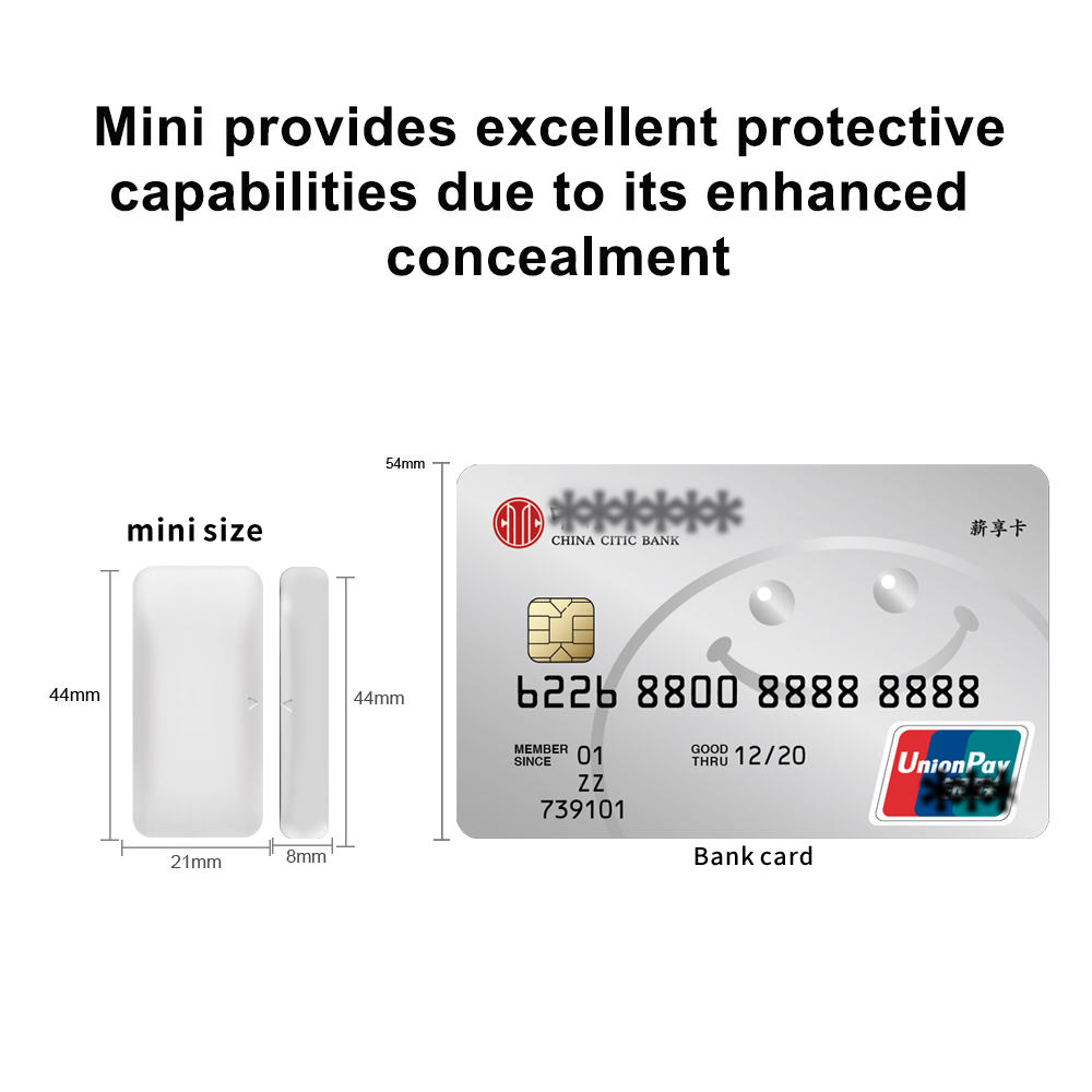 เซ็นเซอร์ประตูหน้าต่างไร้สาย T - Smart Home Miniature บทวิจารณ์และราคา