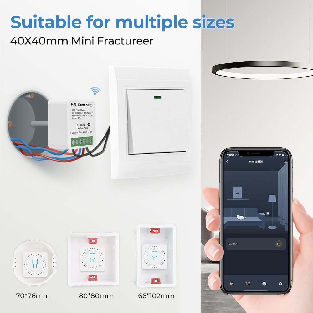 สวิตช์อัจฉริยะ Tuya WiFi 16A ค - Smart Energy Monitor บทวิจารณ์และราคา