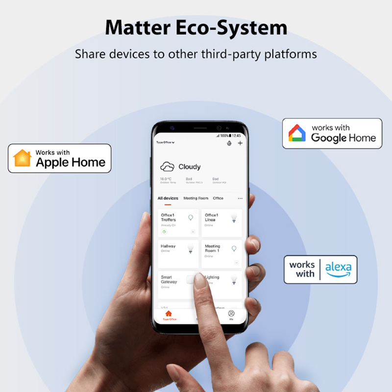 โมดูลสวิตช์ไฟ Matter แบบ 2 ช่อ - Smart Home Matter บทวิจารณ์และราคา
