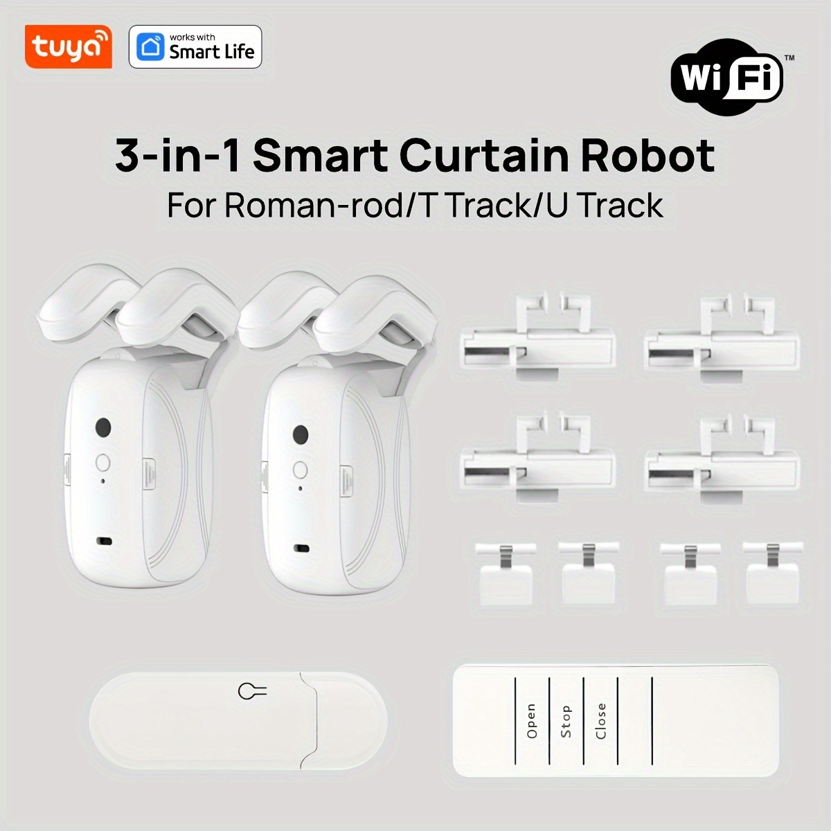 1/2 ชิ้น หุ่นยนต์ม่านอัจฉริยะ  - Smart Home Control Panel บทวิจารณ์และราคา