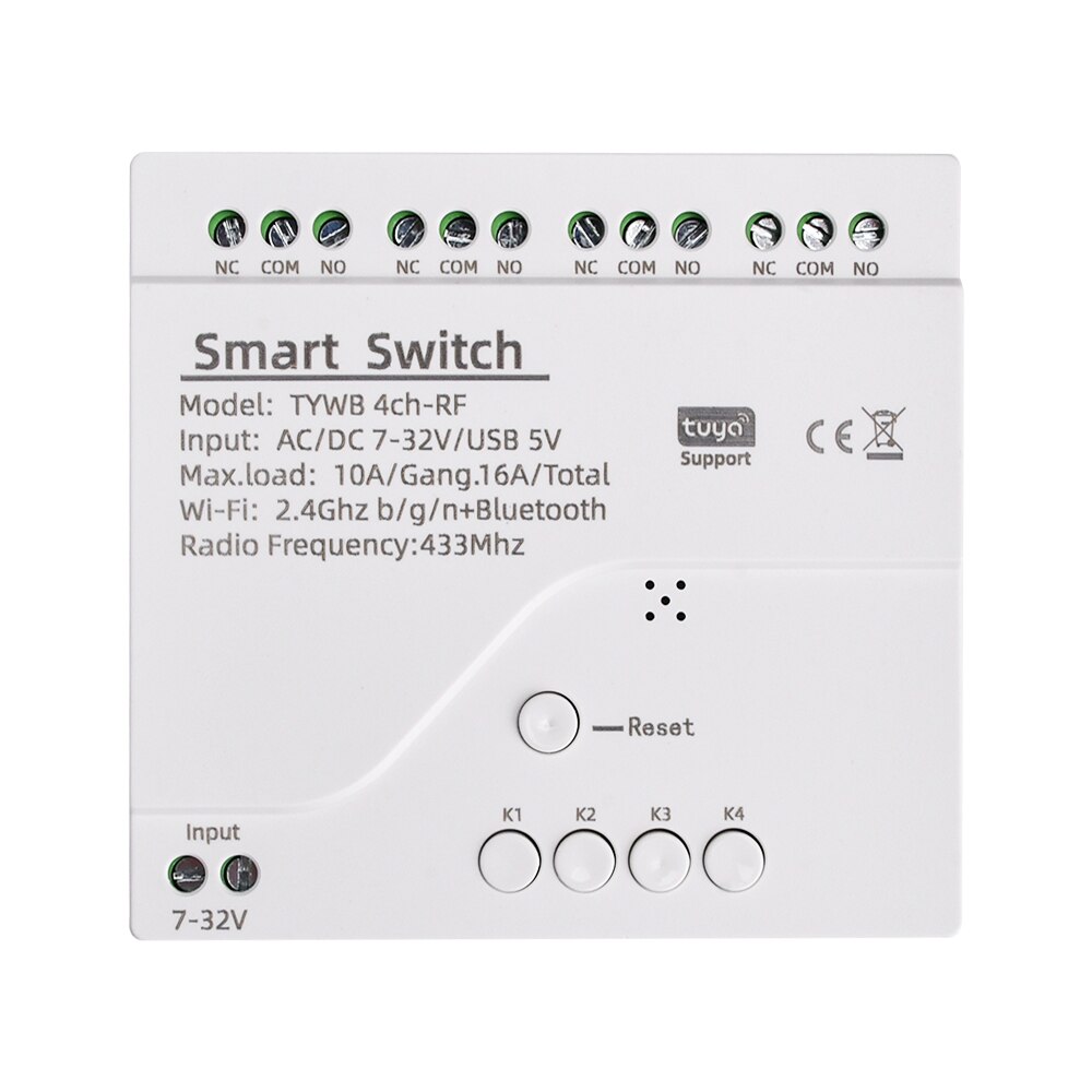 รีเลย์ WiFi อัจฉริยะ DC 5V-32V - Smart Home Control Panel บทวิจารณ์และราคา