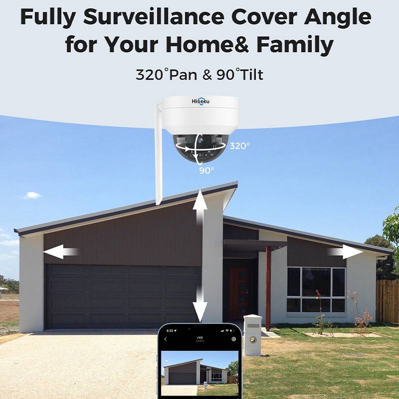 Hiseeu กล้องกล้องวงจรปิดไร้สาย - Smart Home Camera Ezviz บทวิจารณ์และราคา