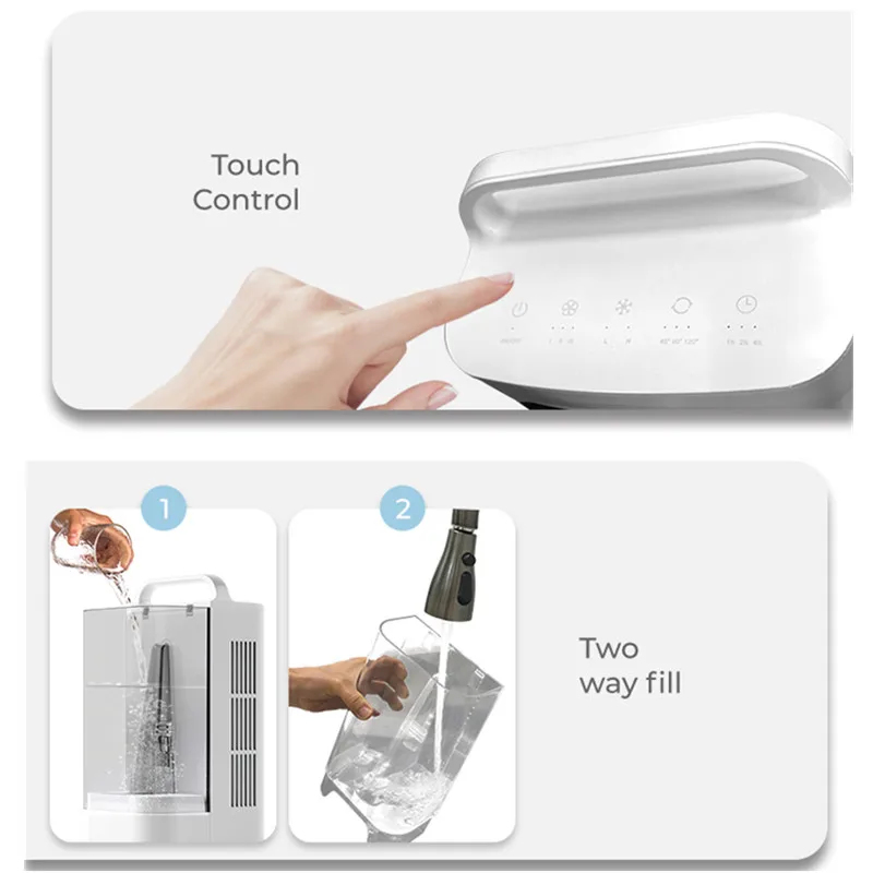 พัดลมปรับอากาศแบบพกพา ปี 2026  - Smart Home Uses บทวิจารณ์และราคา