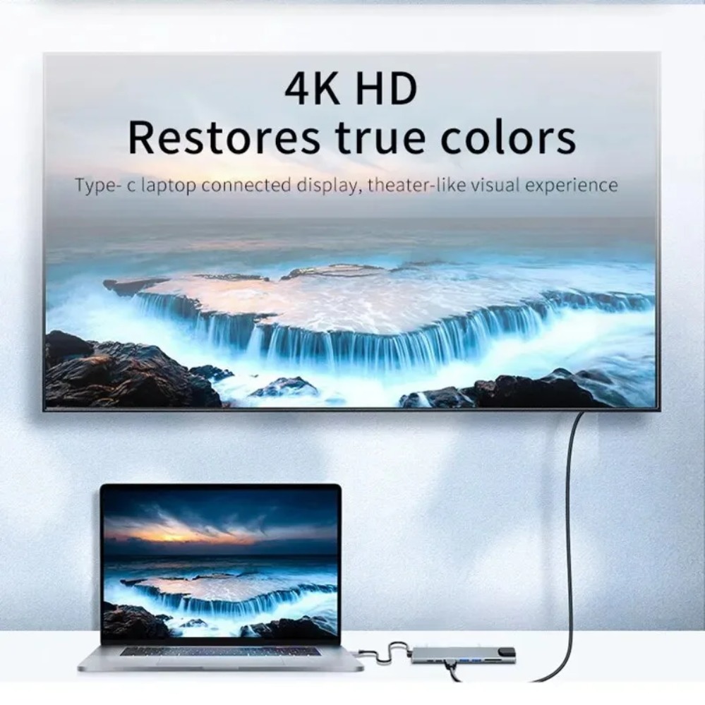 ฮับ USB C 8in1/2 7in1/2 แบบ Ty - Smart Home Hub 2 บทวิจารณ์และราคา