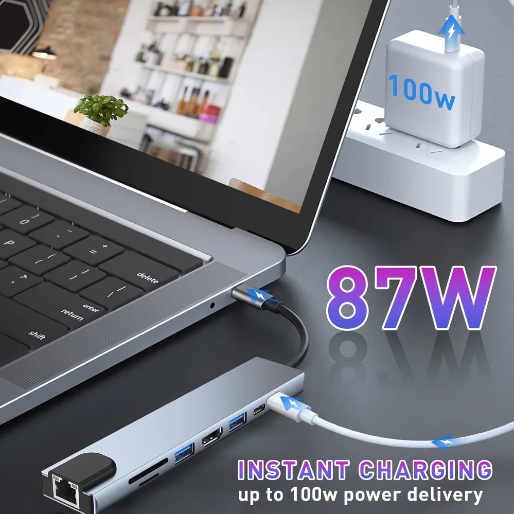 ฮับ USB C 8in1/2 7in1/2 แบบ Ty - Smart Home Hub 2 บทวิจารณ์และราคา