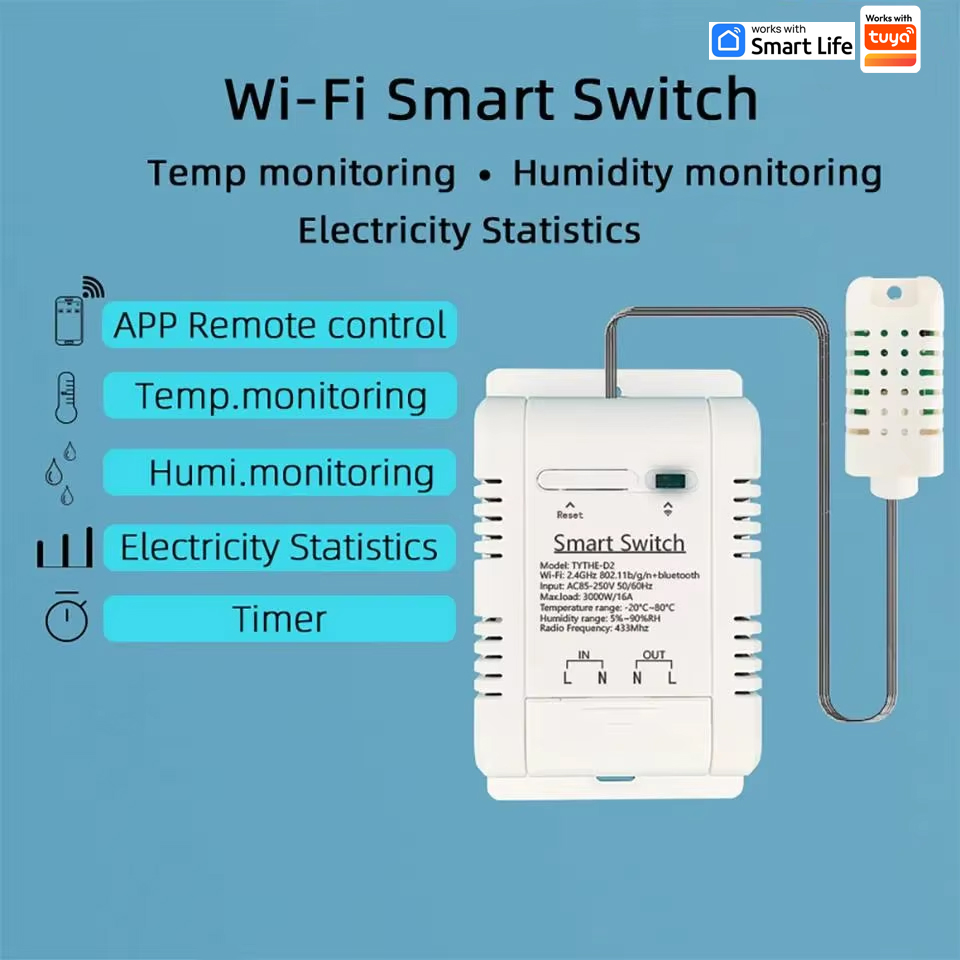 ใช้งานร่วมกับสวิตช์เทอร์โมสตัท - Smart Energy Monitor บทวิจารณ์และราคา