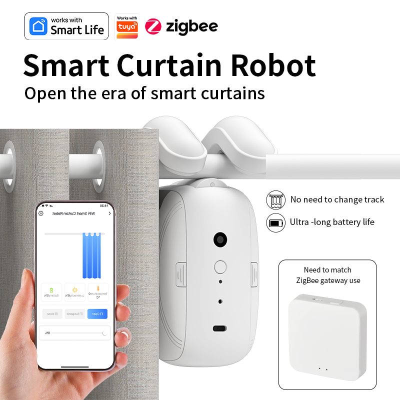 มอเตอร์ม่านอัตโนมัติ Zigbee  ต - Smart Home Yale บทวิจารณ์และราคา