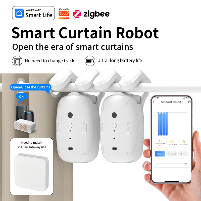 มอเตอร์ม่านอัตโนมัติ Zigbee  ต - Smart Home Yale บทวิจารณ์และราคา