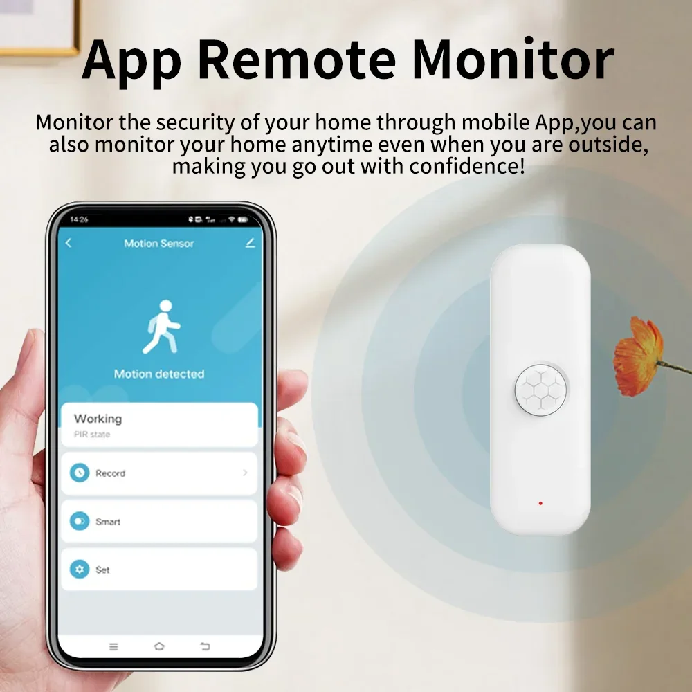 Tuya WiFI Motion Sensor PIR สม - Smart Home Yale บทวิจารณ์และราคา